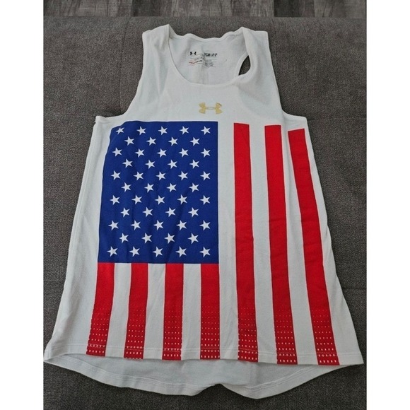 Under Armour & Wonder Nation America Youth Girls Tank Tops Size 10/12 - Picture 6 of 9